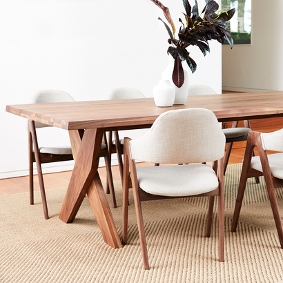 Axel Dining Table - Solid American Walnut