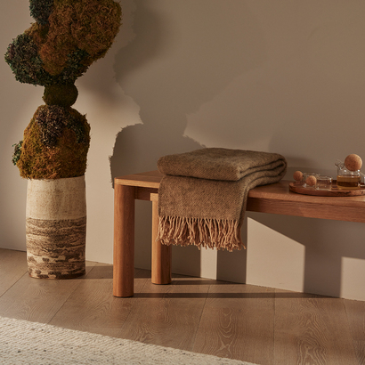 Otto Bench - Solid Oak 