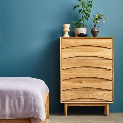 Arne Tallboy - Solid Oak