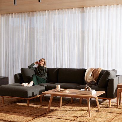 Anika Modular Sofa 3 Seater Chaise