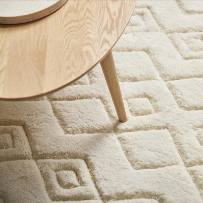 Myra Hand Knotted Cut Pile Wool Rug