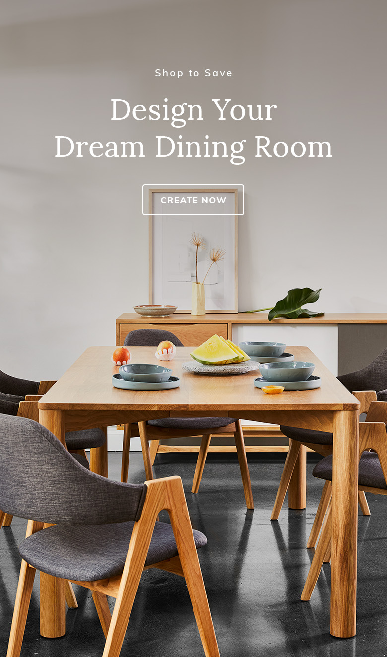 Dining Set Builder Homepage Banner - Mobile