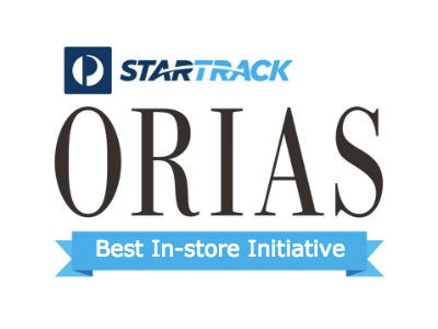 ORIA Best In-store Initiative Award