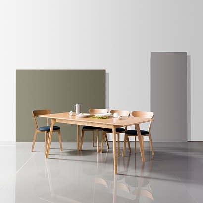 Magnus Extension Dining Table - Solid Oak