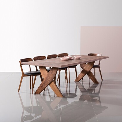 Axel Dining Table - Solid American Walnut