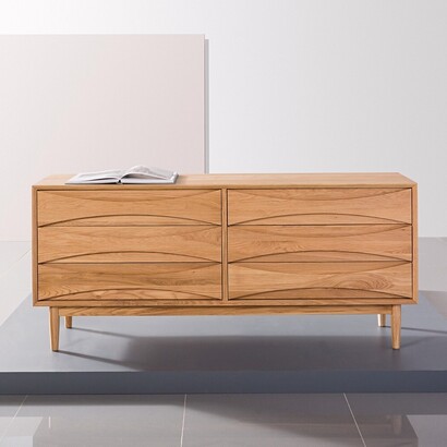 Arne Chest - Solid Oak