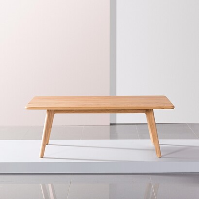 Magnus Rectangular Coffee Table - Solid Oak
