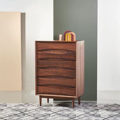 Arne Tallboy - Solid Walnut
