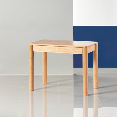 Olivia Office Desk - Solid Oak