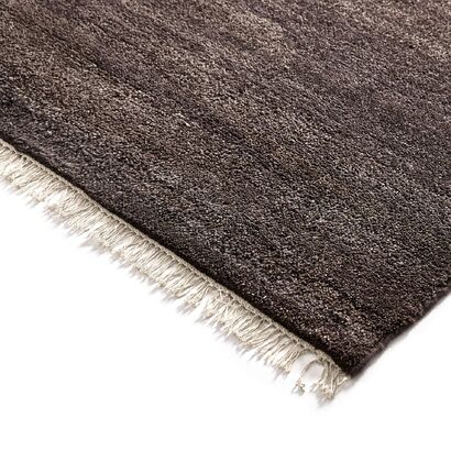 Elsa Hand Knotted Rug - Coffee Brown / 160x230
