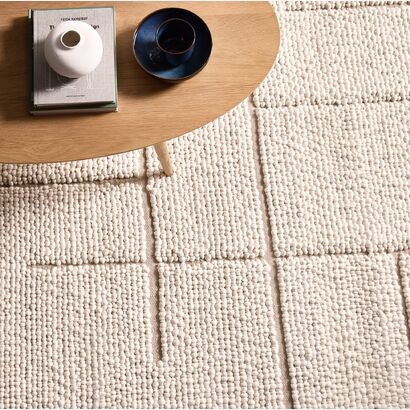 Filt Hand Woven Rug - Whisper White / 160x230