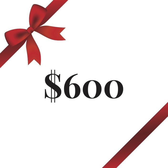 $600 Gift Voucher