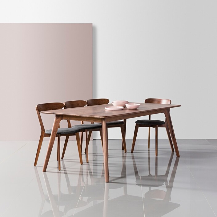 Magnus Dining Table - Solid Walnut - 200x100cm