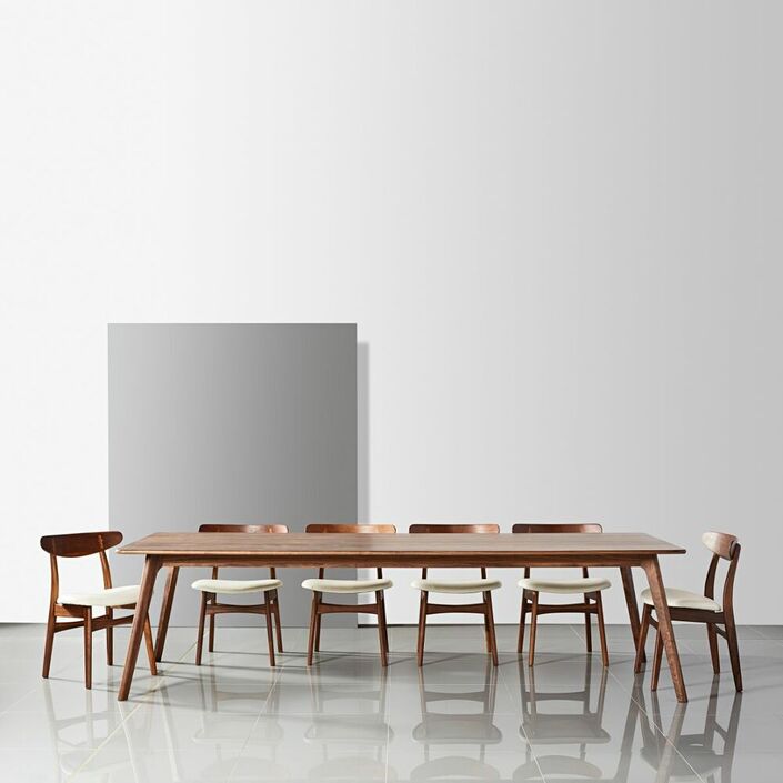 Magnus Dining Table - Solid Walnut - 280x100cm