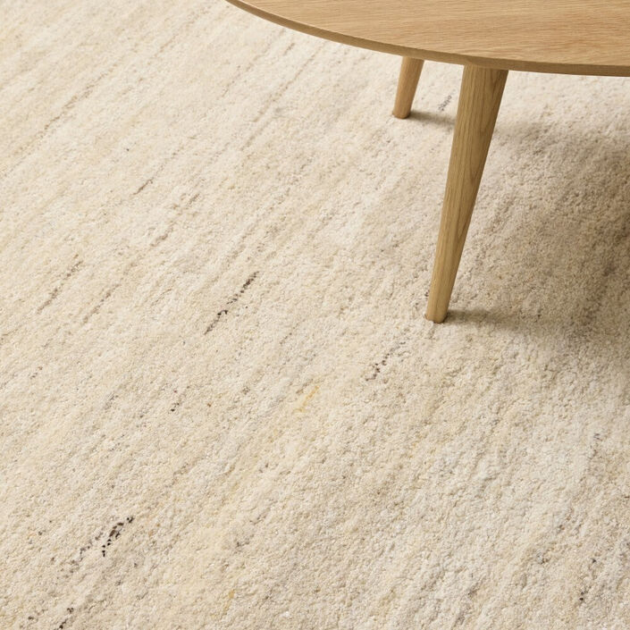 Elsa Hand Knotted Rug - Sandstone White / 160x230