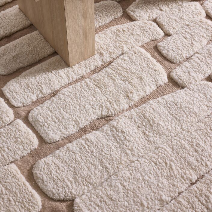 Fristad Hand Knotted Rug - Whisper White / 200x290